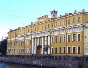 The opulent Yusupov Palace in St. Petersburg was the unlikely crime scene.